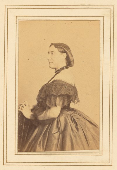 Augustine Brohan - Nadar [Gaspard Félix Tournachon]