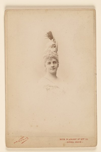 [Countess Hélène de Pourtalès] - Nadar [Gaspard Félix Tournachon]