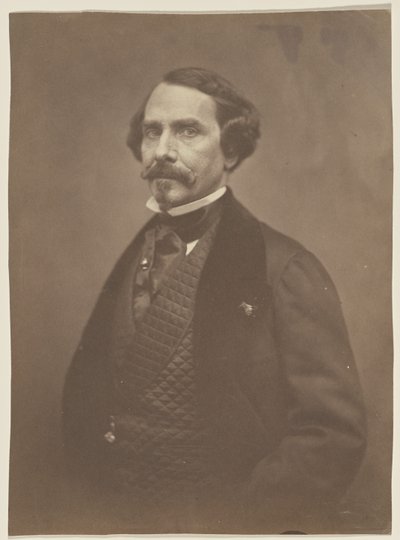 Jules Lecomte, journaliste - Nadar [Gaspard Félix Tournachon]