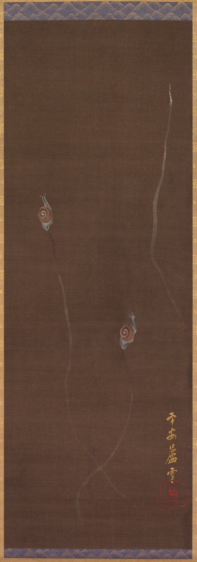 Escargots - Nagasawa Rosetsu