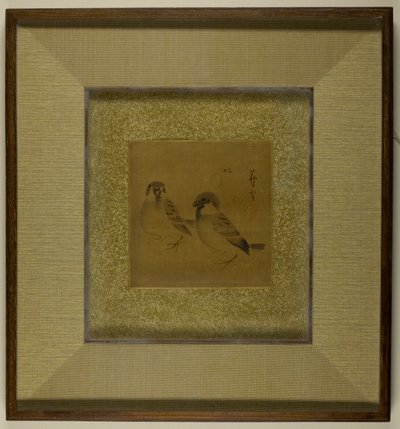 Deux moineaux - Nagasawa Rosetsu