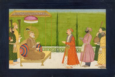 Le poète Sundar Das devant l