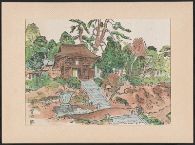 Le temple Matsunodera - Nakazawa Hiromitsu