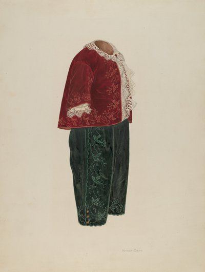Costume de garçon - Nancy Crimi
