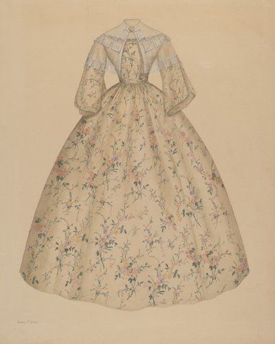 Robe avec col cape - Nancy Crimi