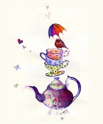 Petit oiseau de thé, 2015 - Nancy Moniz Charalambous