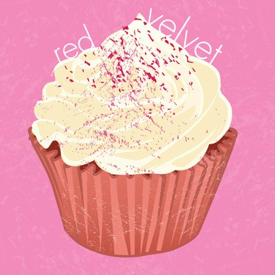 Cupcake Red Velvet, 2019 - Nancy Moniz Charalambous