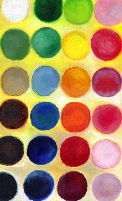 Les points harmonieux et heureux, 2014 - Nancy Moniz Charalambous