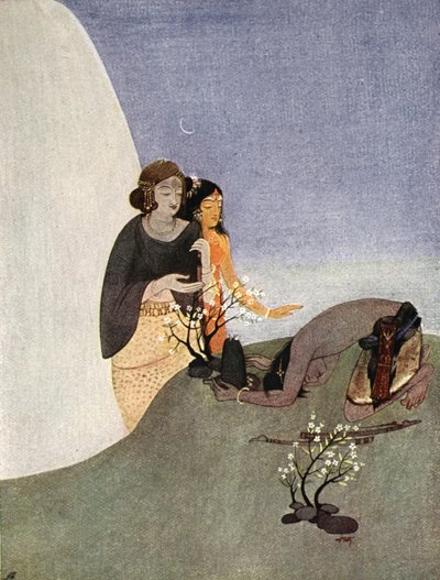 Kirat-Arjuna - Nandalal Bose