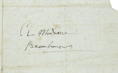 Lettre à Joséphine de Beauharnais - Napoleon Bonaparte