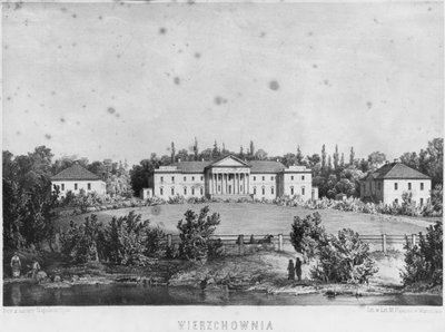 Le Château de Wierzchownia, résidence de la comtesse Evelina Hanska, épouse du romancier français Honoré de Balzac - Napoleon Orda