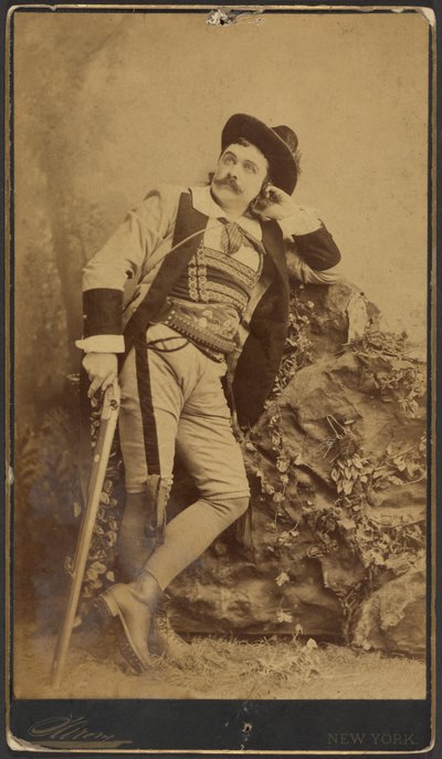 Maurice Barrymore - Napoleon Sarony