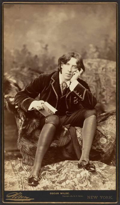Oscar Wilde, 1882 - Napoleon Sarony