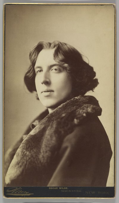 Oscar Wilde, c.1822 (photo sépia) - Napoleon Sarony