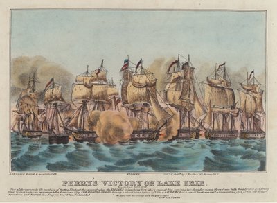 La victoire de Perry sur le lac Érié - Napoleon Sarony