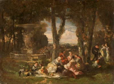 Fête champêtre - Narcisse Virgile Diaz de la Peña