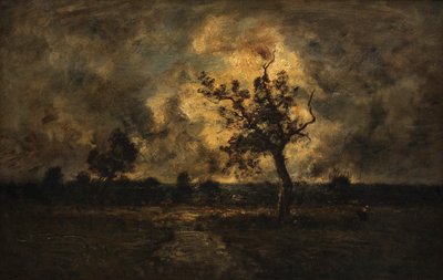 Atmosphère orageuse - Narcisse Virgile Diaz de la Peña