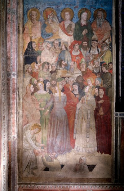 Résurrection des Élus (de la Divine Comédie de Dante) - Nardo di Cione Orcagna