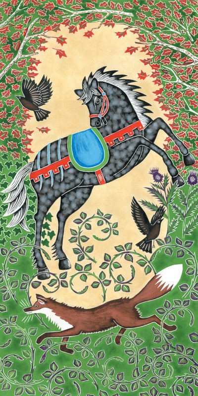 Cheval et renard - Nat Morley