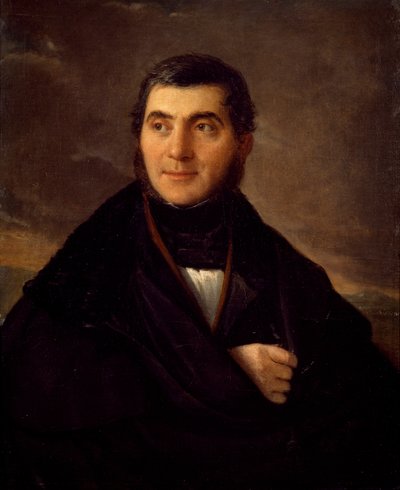 Portrait de Sante Giacomelli - Natale Schiavoni