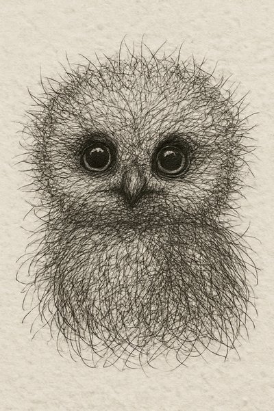 Adorable petit hibou tout doux - Natalie Bruns
