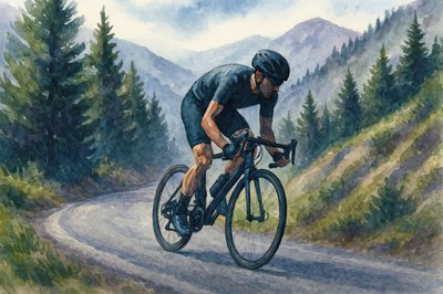 Ascension à vélo - Natalie Bruns