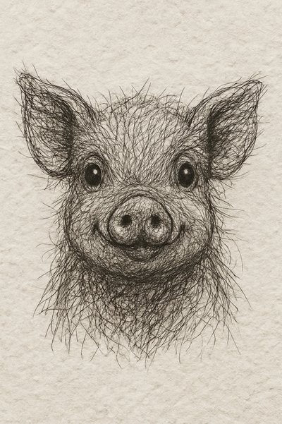 Le petit cochon joyeux - Natalie Bruns