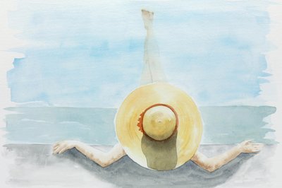 Rêverie estivale au bord de l