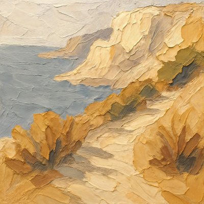 Falaises océaniques aux reliefs variés - Natalie Bruns