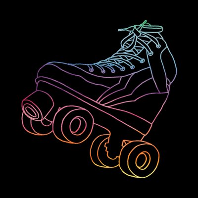 Roller coloré - Natalie Bruns