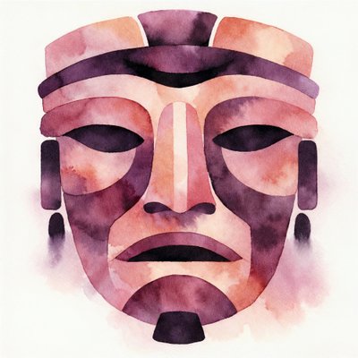 Masque tribal à l