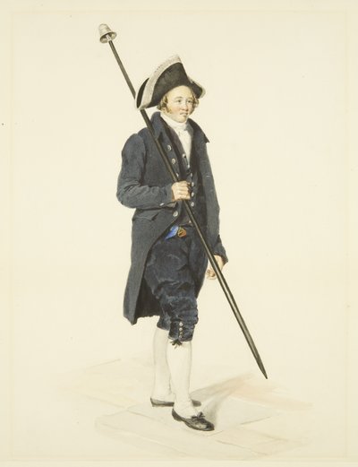 Le crieur de Bristol, vers 1830 - Nathan Cooper Branwhite