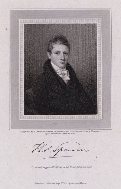 Thomas Spencer, ministre congrégationaliste anglais - Nathan Cooper Branwhite