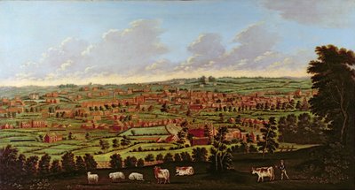 Vue de Leeds, vers 1800 - Nathan Theodore Fielding