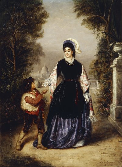 La dame généreuse, 1874 - Nathanial Schmitt