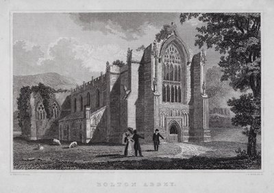 Abbaye de Bolton - Nathaniel (after) Whittock