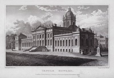 Château Howard - Nathaniel (after) Whittock