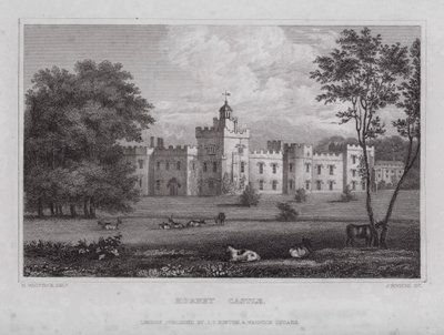 Château de Hornby - Nathaniel (after) Whittock
