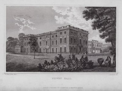 Newby Hall - Nathaniel (after) Whittock