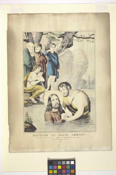 Baptême de Jésus-Christ - Nathaniel Currier