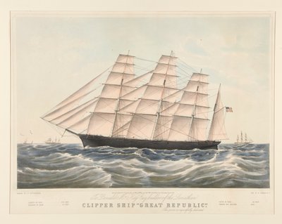 Clipper Ship - Nathaniel Currier