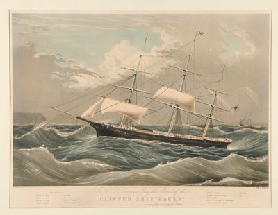 Clipper Ship - Nathaniel Currier