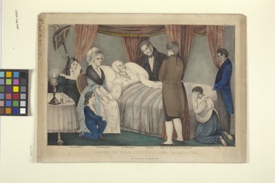 Mort de Washington - Nathaniel Currier
