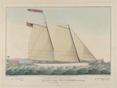 Bateau pilote William J. Romer, capitaine McGuire, partant pour l