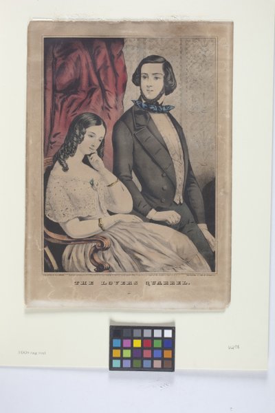 La querelle des amoureux - Nathaniel Currier