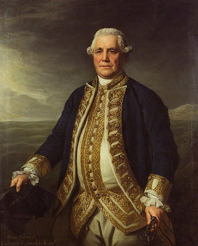 Amiral Richard Edwards (1715-1795) - Nathaniel Dance