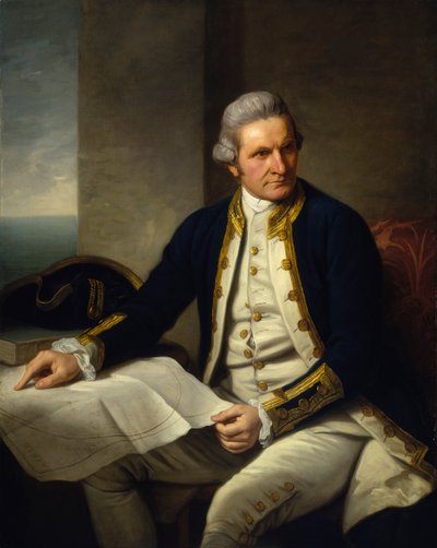 Capitaine James Cook (1728-1779) - Nathaniel Dance