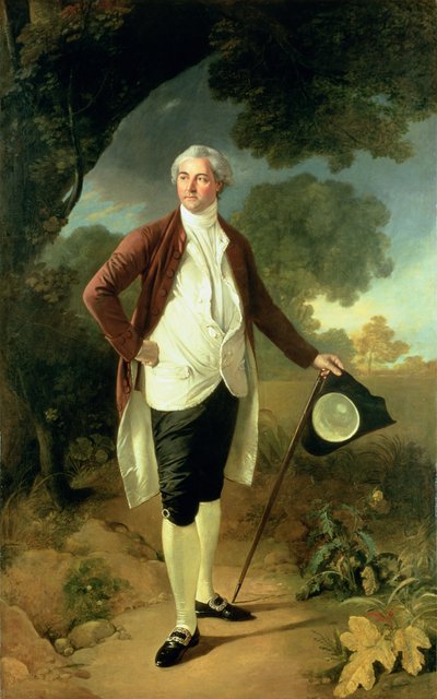 Portrait de David Garrick - Nathaniel Dance Holland