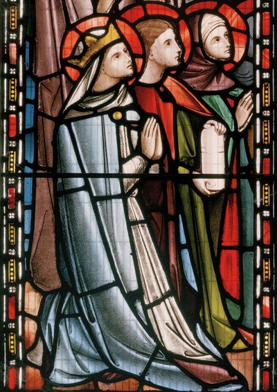 Christ en Majesté entouré de Saints (détail) - Nathaniel Westlake