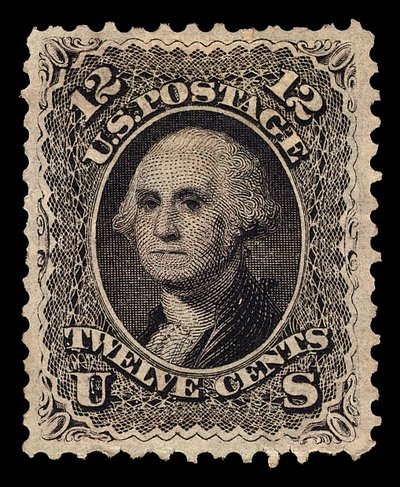 12c Washington single - National Bank Note Company